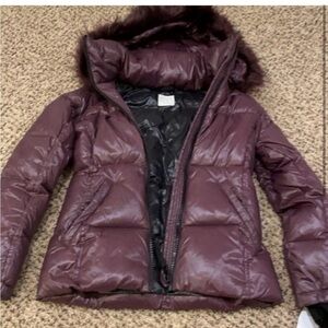 S13 Puffer Jacket with Fur NWOT